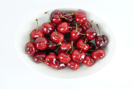Fresh and nutritious cherry objectの写真素材