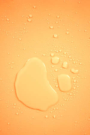 transparent water droplets, clean bubblesの写真素材