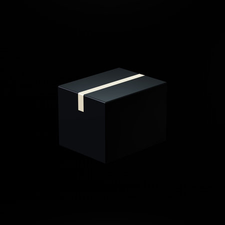 3d rendering Black friday sale background. banner,poster,podium on black background.の写真素材