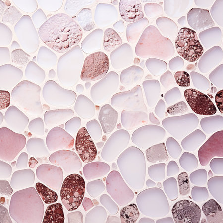 Colorful ceramic mosaic texture background. Abstract background and texture for design.の素材