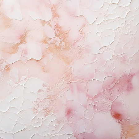 Old grunge background with delicate abstract texture in pink and white colorsの素材