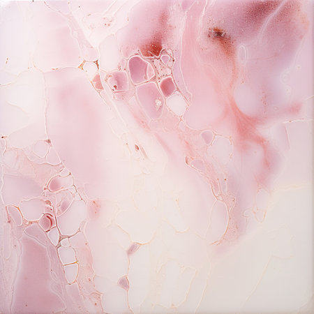 Abstract background of pink marble texture. Copy space for text or image.の素材