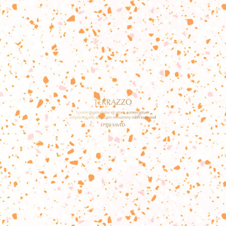 Terrazzo flooring. Texture of marble, granite, quartzle, concrete. Terrazzo pattern for interior design and decoration. Abstract background.のイラスト素材