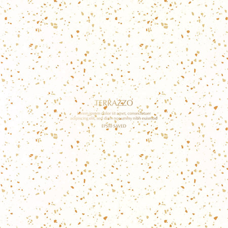 Grunge paper background with gold glitter texture. Vector illustration.のイラスト素材