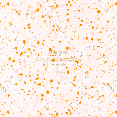 Terrazzo flooring. Abstract background. Vector Illustration.のイラスト素材