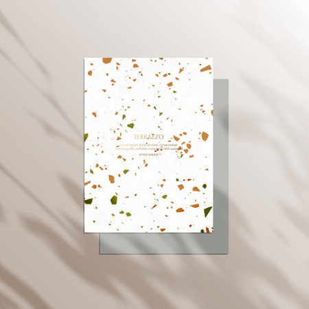 Abstract background with shadow overlay. Brochure, flyer or report design templateのイラスト素材