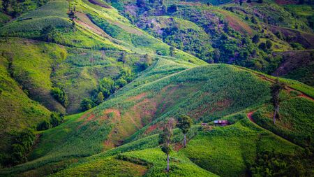 Abstract of mountainsの写真素材
