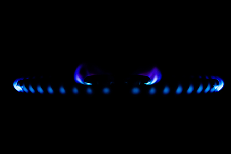 Gas Fireの写真素材