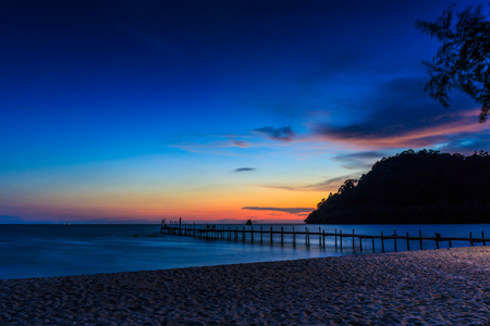 Beach of Ko Kut ,district of Trat Province, Thailandの写真素材