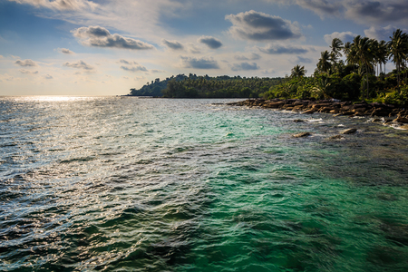 Beach of Ko Kut ,district of Trat Province, Thailandの写真素材
