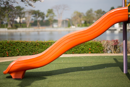 Colorful playground for kidsの写真素材