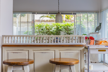 Modern minimal home interior design.の写真素材