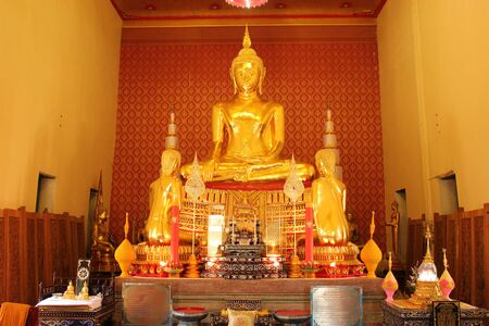 Buddha statue in Thailandの写真素材
