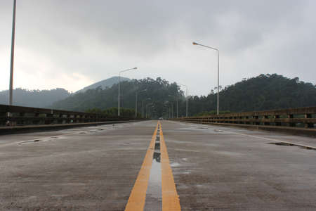 Road in Thai , South of Thailandの写真素材
