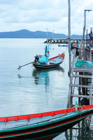 harbor  , Island Pituk Sea Thailand の写真素材