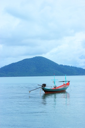 boat  , Island Pituk Sea Thailand の写真素材