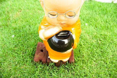 clergyman statue の写真素材