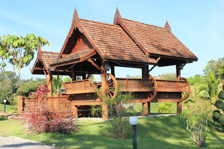 pavilion in Thailandの写真素材