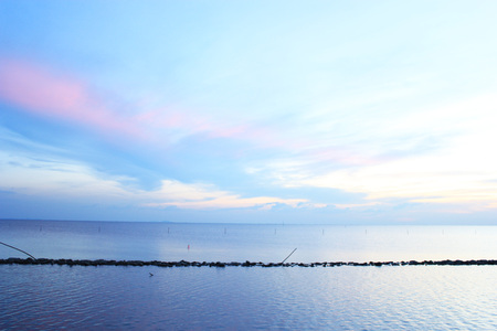 sea sky in Thailandの写真素材