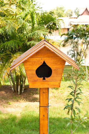 wood loudspeaker.