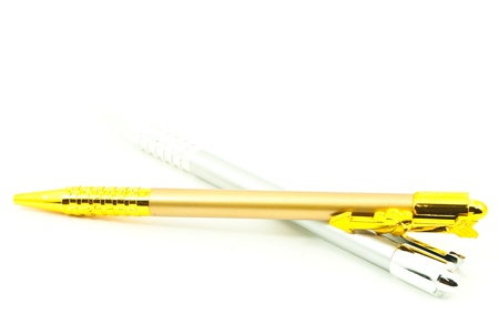 Pen isolated on the white.の写真素材