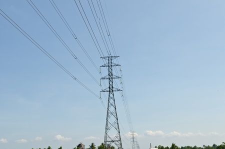 High Voltage with the sky 