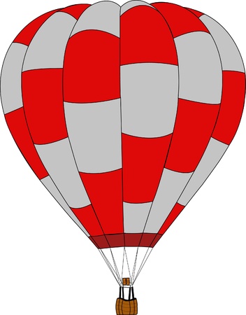 Hot Air Balloonのイラスト素材