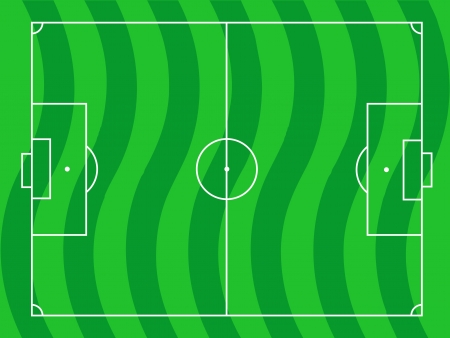 Soccer field texture illustration のイラスト素材