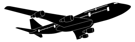 Airplane Vector Illustrationのイラスト素材