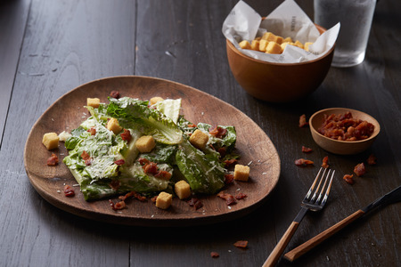 caesar saladの写真素材