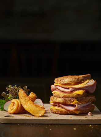 sandwich hamの写真素材