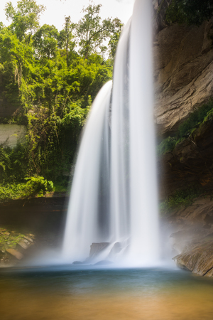 Huai Luang Waterfall in Thailandの写真素材