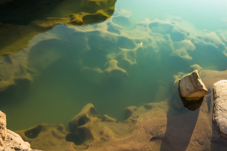 pool at Sam Phan Bok in Thailandの写真素材
