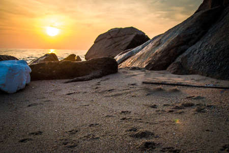 Sunset holiday backgroundの写真素材