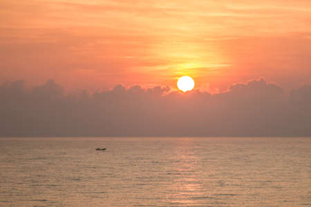 Sunset holiday backgroundの写真素材