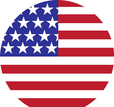 American flagのイラスト素材