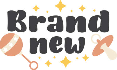 Brand newのイラスト素材