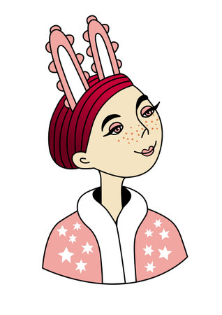 Vector carnival circus set characters for children and family holidays, party. Clowns, magicians, illusionists, acrobats in a fancy dresses. Good for posters, postcards, invitationsのイラスト素材
