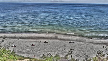 Wladyslawowo on the east coastの写真素材