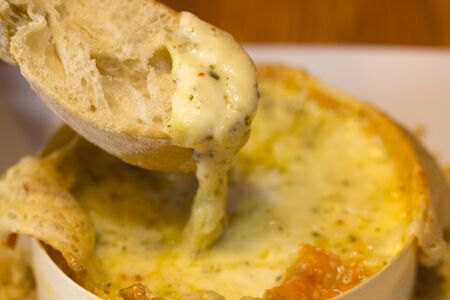 baked cheeseの写真素材