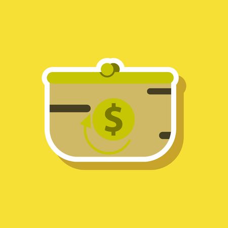 fashion patch , sale sticker purse discountのイラスト素材