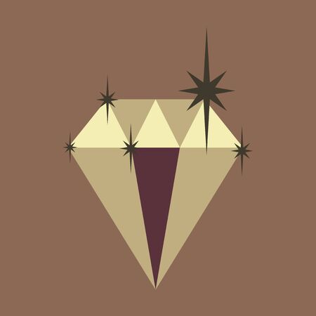 flat icon on theme Arabic business precious stoneの写真素材