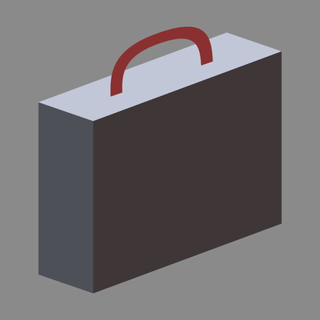 flat icon on theme Arabic business office suitcaseのイラスト素材