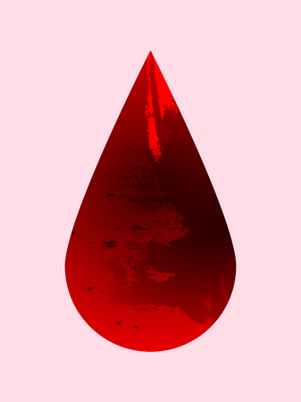 Abstract isolated colorful vector watercolor stain. Grunge element for paper designのイラスト素材