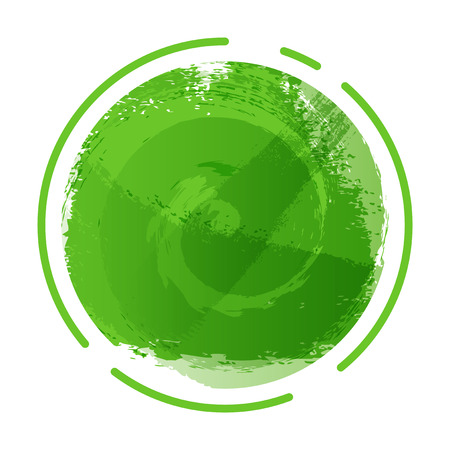 Abstract isolated colorful vector watercolor logo. Grunge element for paper designのイラスト素材