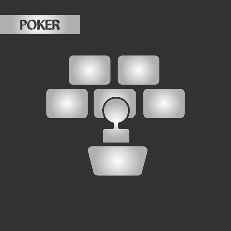 black and white style screen guardのイラスト素材