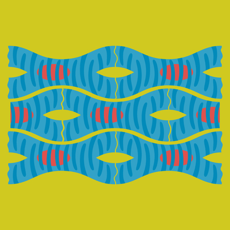 Flat showing type of muscle cells illustrationのイラスト素材