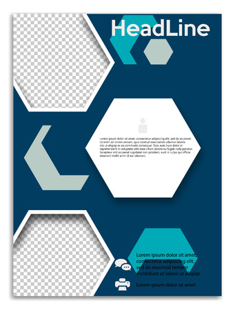 Infographics in brochures for minimalist design style on a white background. Use in presentation templates, flyer and leaflet, corporate report, marketing, advertising, annual report and banner.のイラスト素材