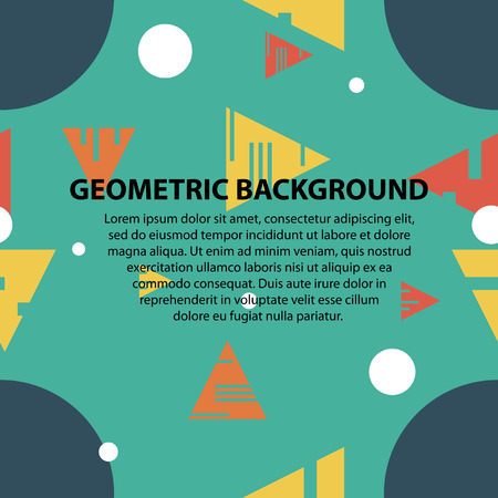 Vector of abstract geometric pattern and backgroundのイラスト素材