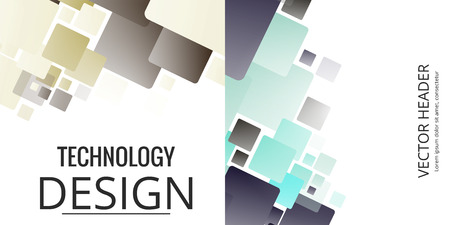 Set of abstract geometric seamless color background, vector illustration.の写真素材